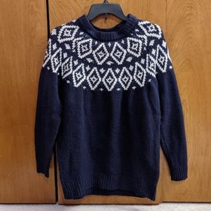American Eagle Long Fair Isle Sweater